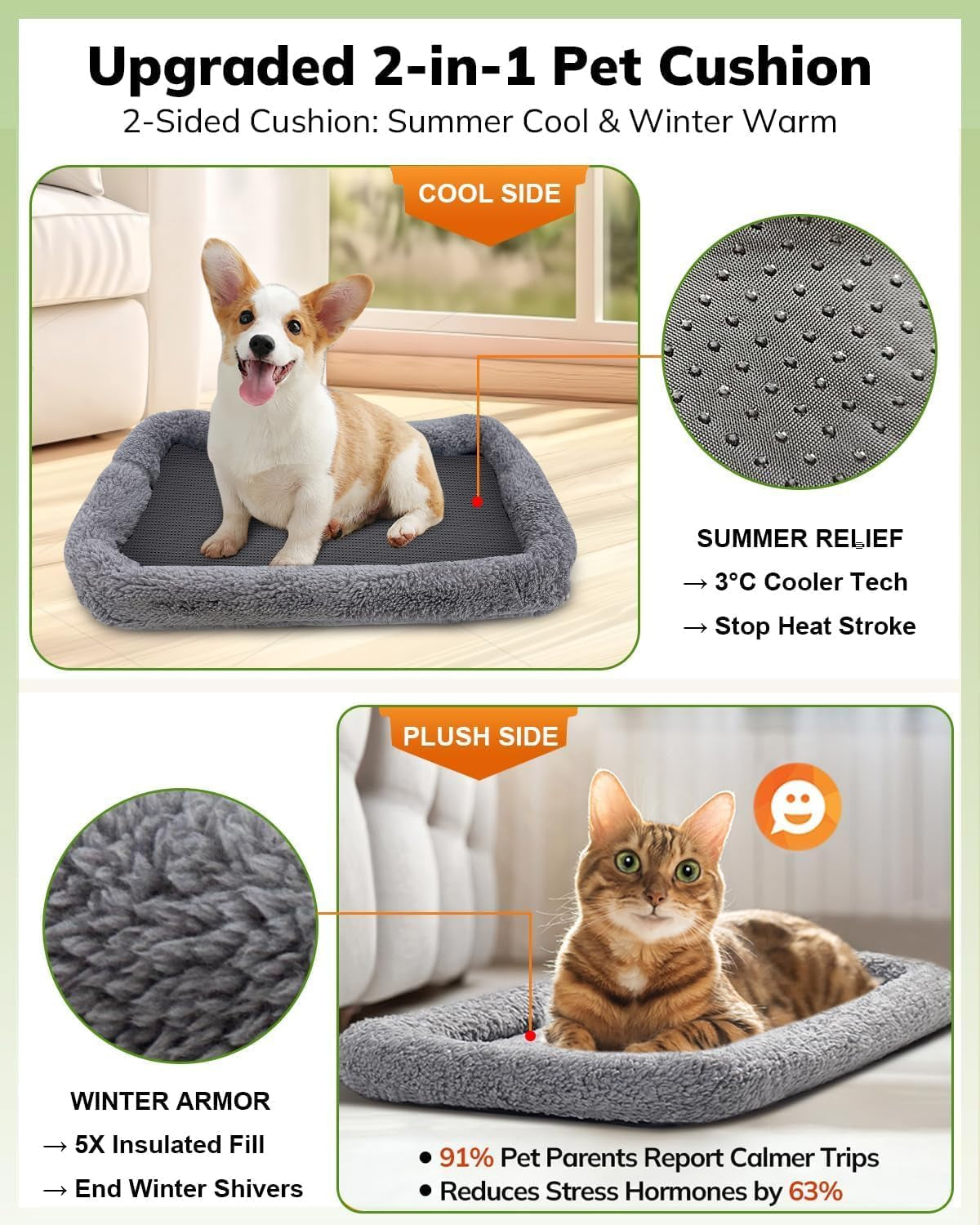 Soft Pet Carrier for Cats & Small Dogs Up to 20lbs – Airline Approved, TSA Friendly, with Cushion & Bowl